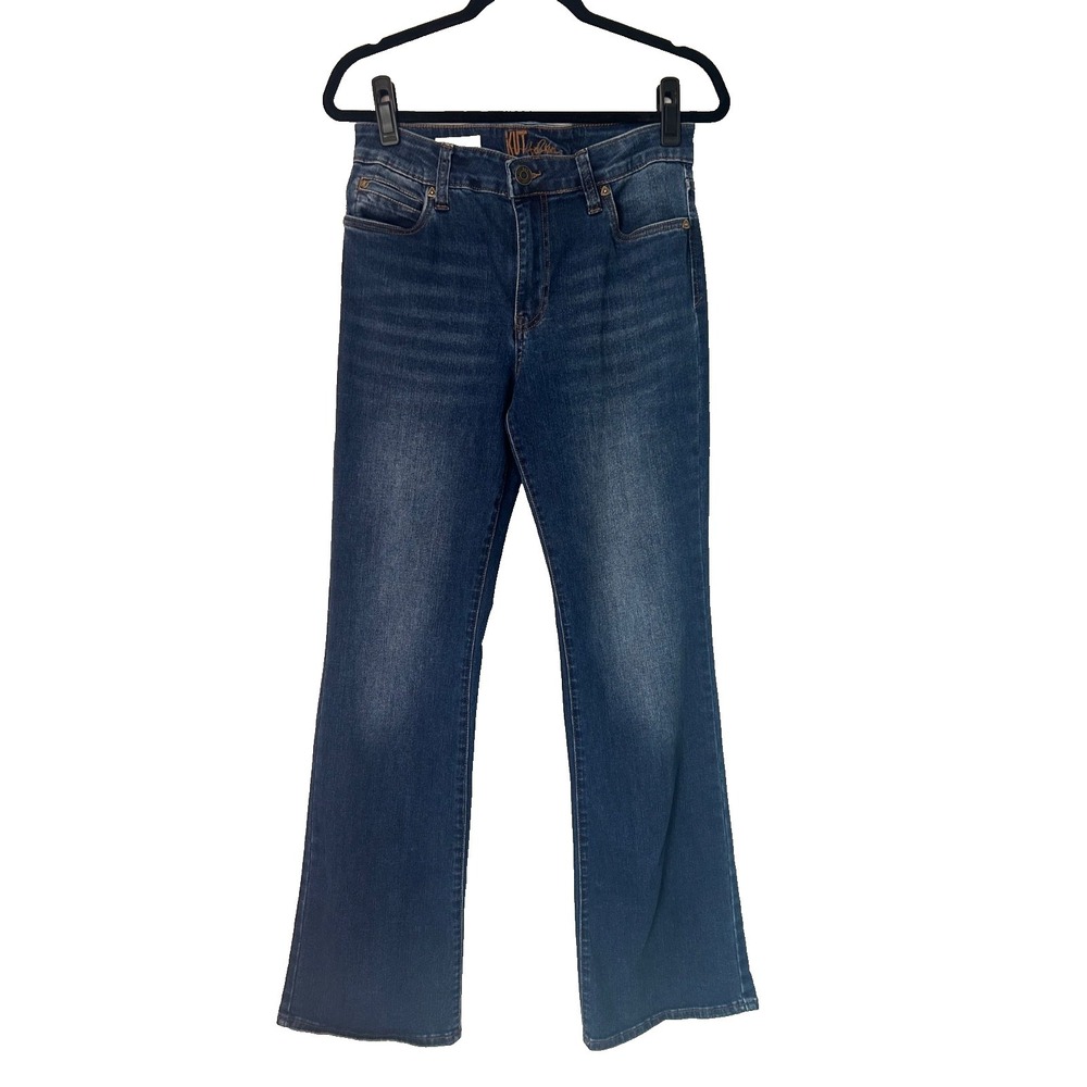 Kut from the Kloth Nicole High Rise Bootcut Jeans Size 8 High Rise Flare Stretch
